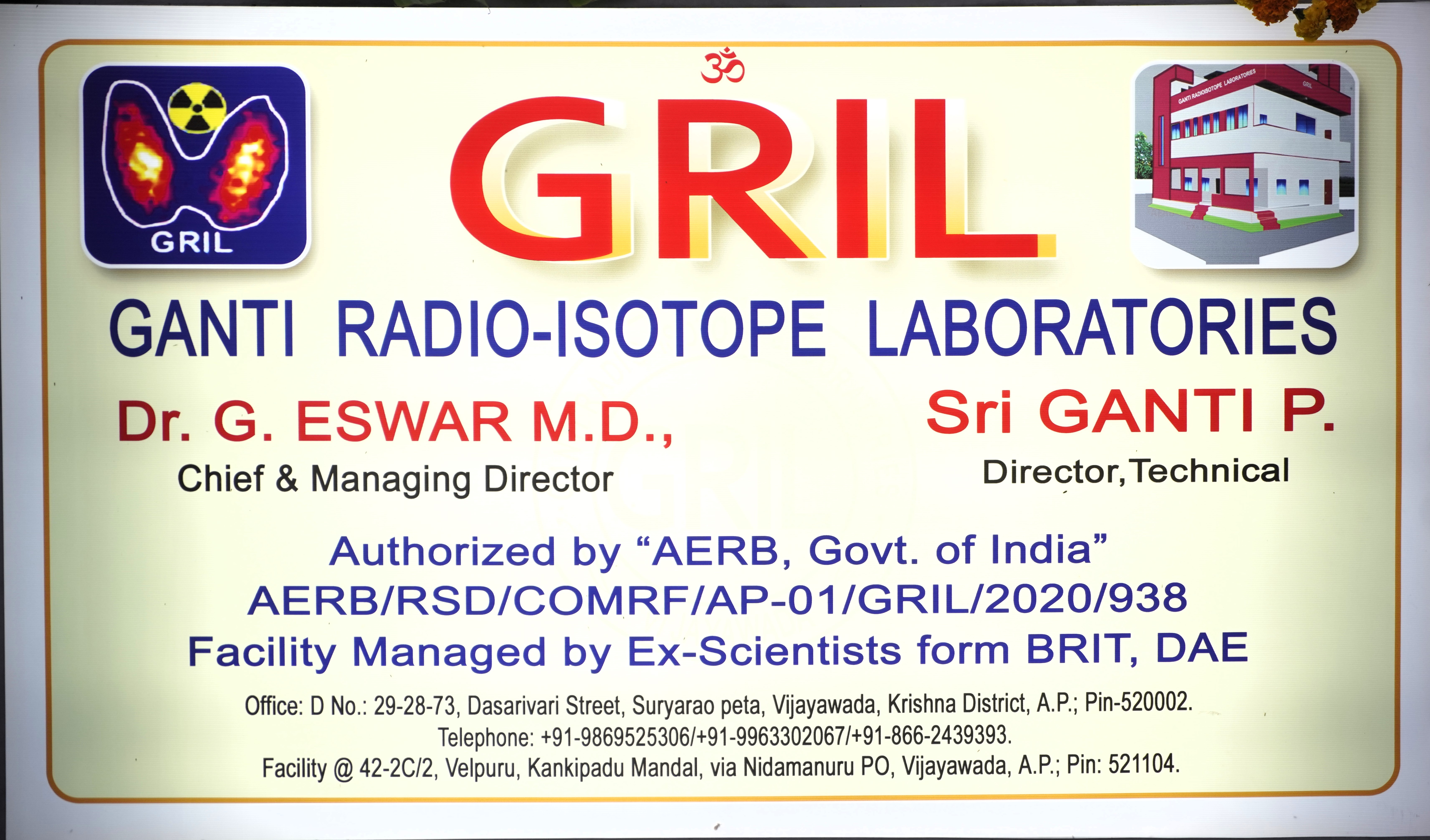 GRIL Signage Installation